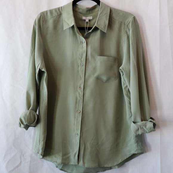 Rails Tops - Rails Kate 100% Silk Blouse NWT Size Large